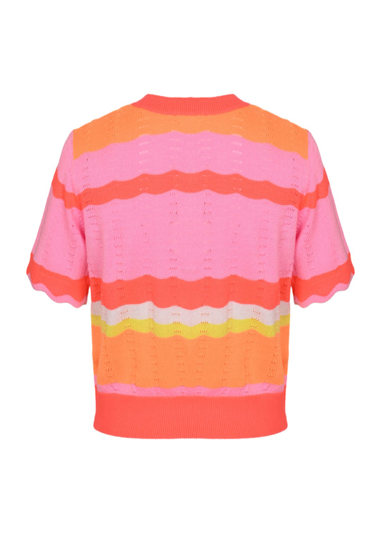 Girls Multi/Print Knit Top & Short Set - Set