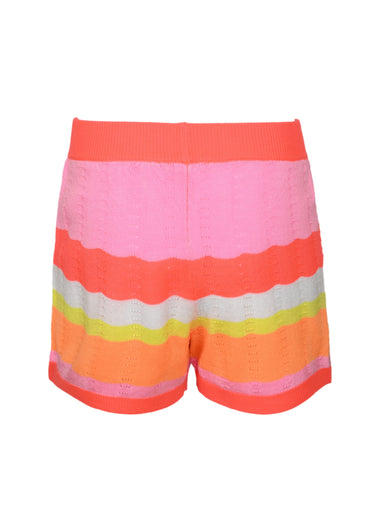 Girls Multi/Print Knit Top & Short Set - Set