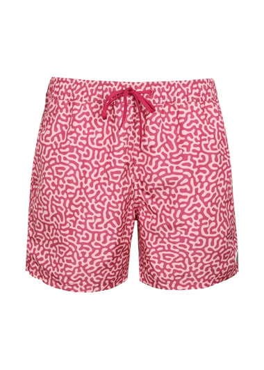 Men Swim Shorts Coral Reef
