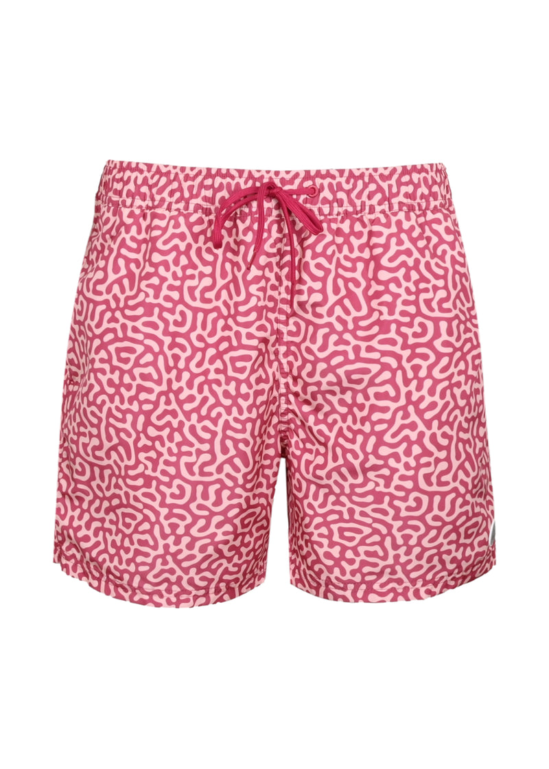 Men Swim Shorts Coral Reef