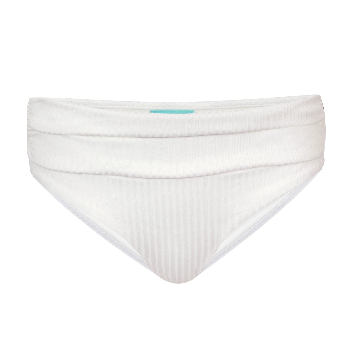 Bel Air Bikini Bottom Ivory Ribbed - Bikini Bottom