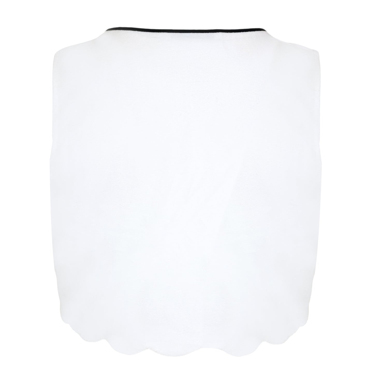 Bellini Top Coconut With Black Contrast - Top