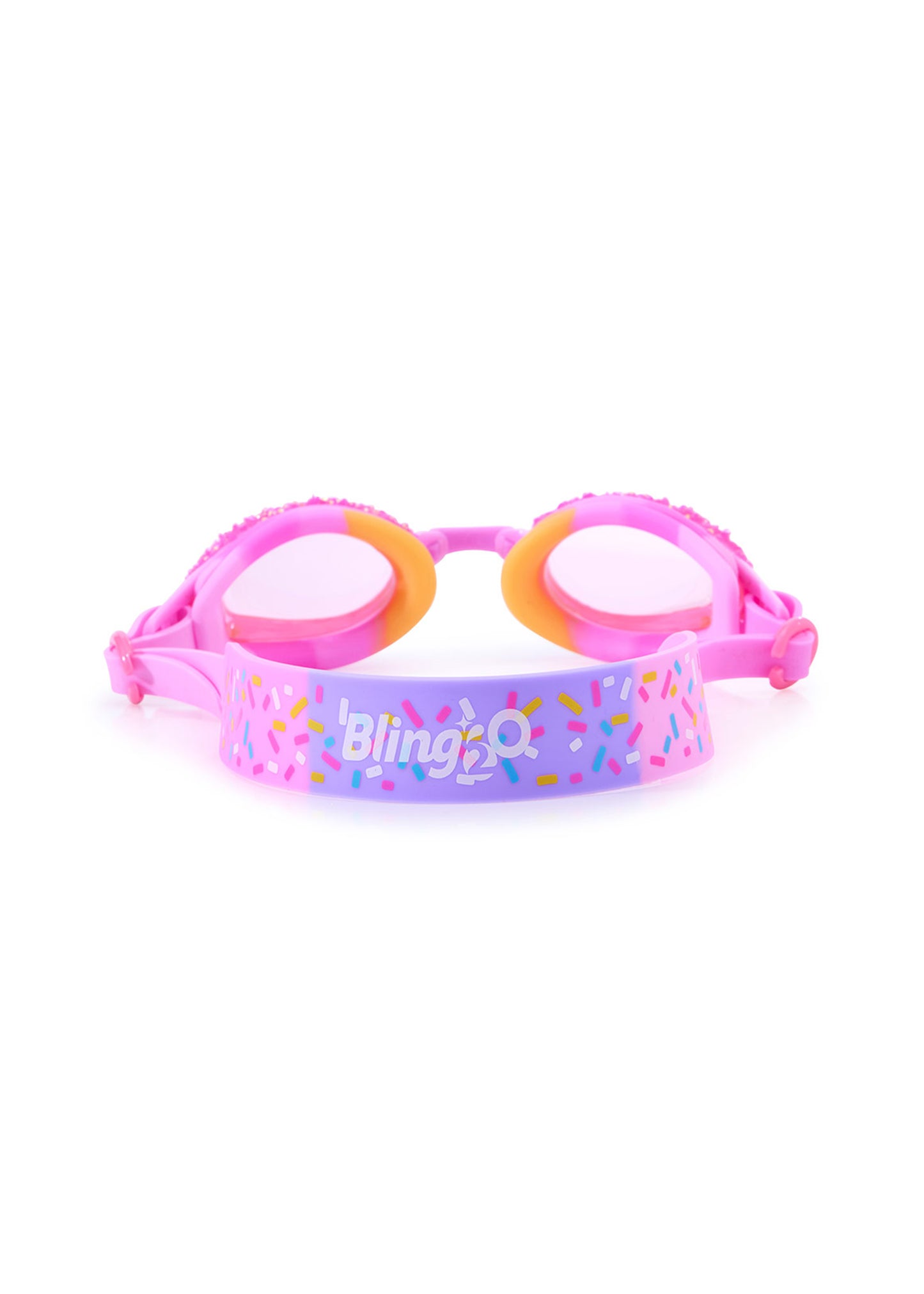 Load image into Gallery viewer, Crystal Rock Pink Swim Goggles - Goggles
