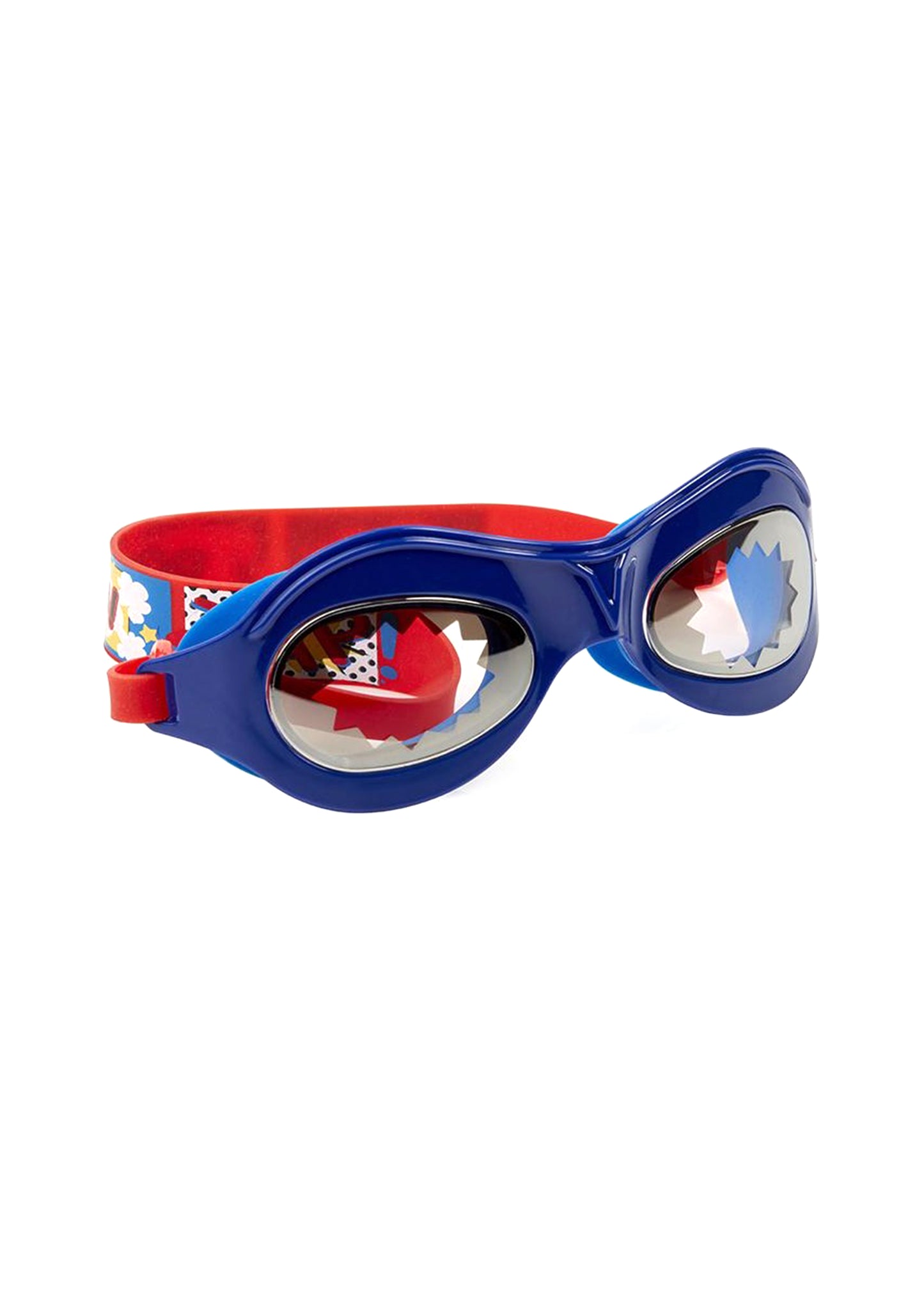 Load image into Gallery viewer, Marvelous Super Dude Navy/Red Swimming Goggles - Goggles
