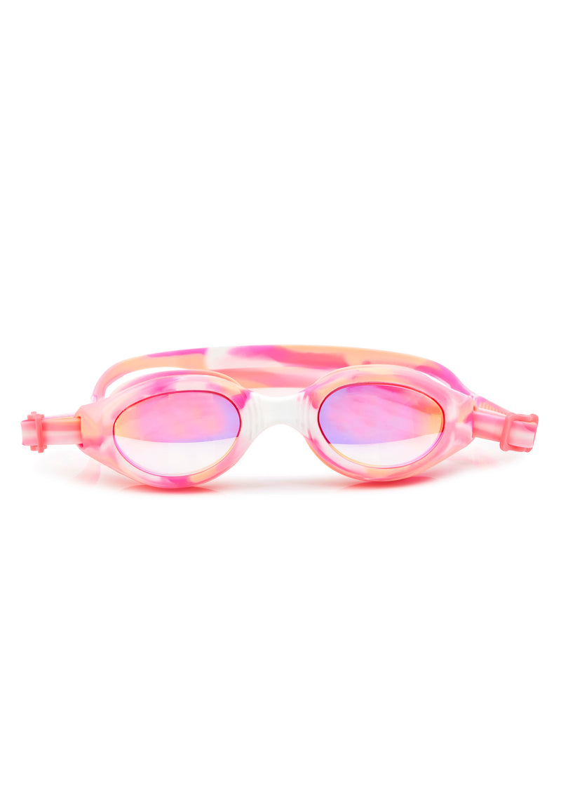 Orange Cream Taffy Swim Goggles