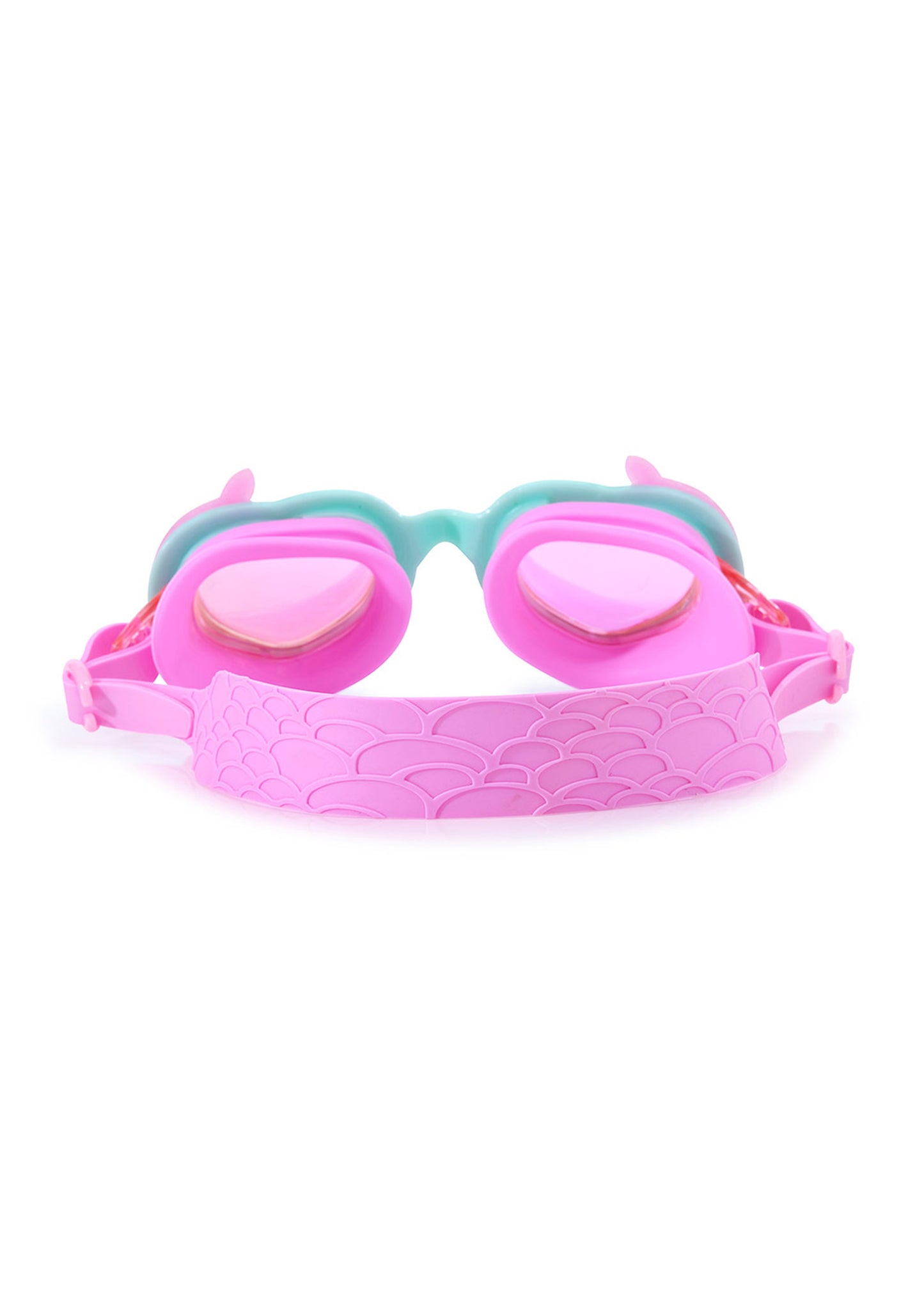 Load image into Gallery viewer, Pearly Pink Mermaid Tail Swim Goggles - Goggles
