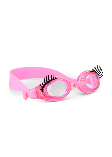 Powder Puff Lash Pink Swim Goggles - Goggles
