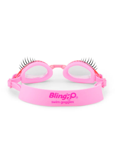 Powder Puff Lash Pink Swim Goggles - Goggles