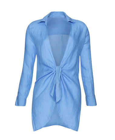 Millie Tie Cover Up Blueberry