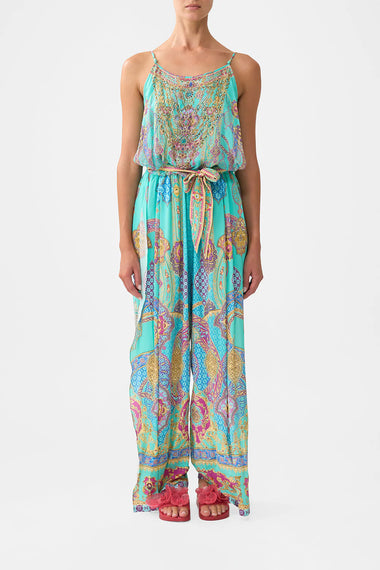 Shoestring Strap Jumpsuit The Concubines Corridor