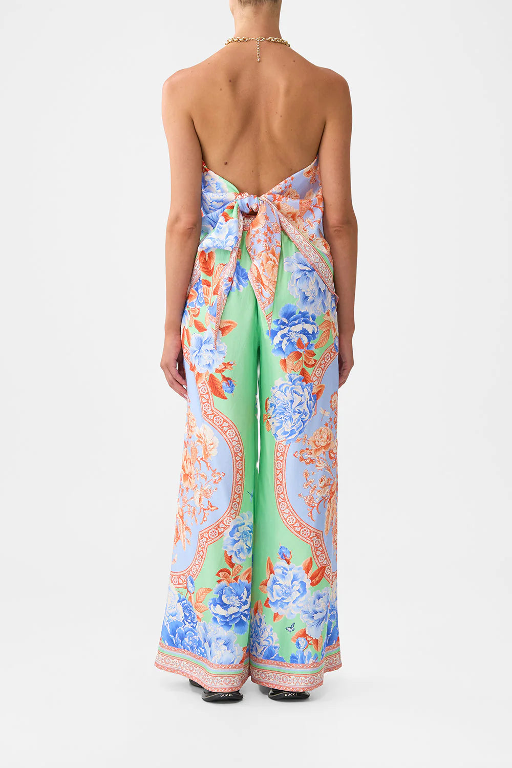 Load image into Gallery viewer, Knotted Scarf Top Topkapi Pop
