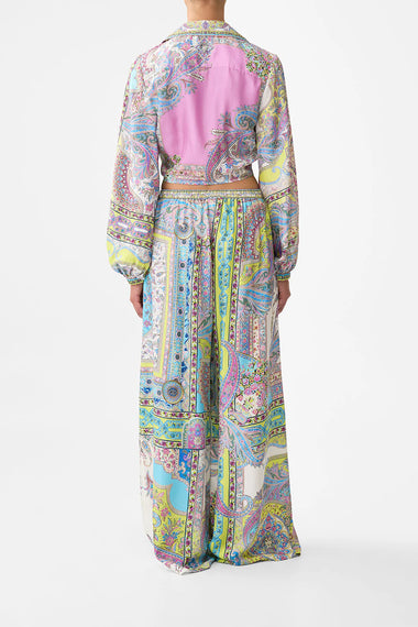 Cropped Wrap Shirt Magic Carpet Ride