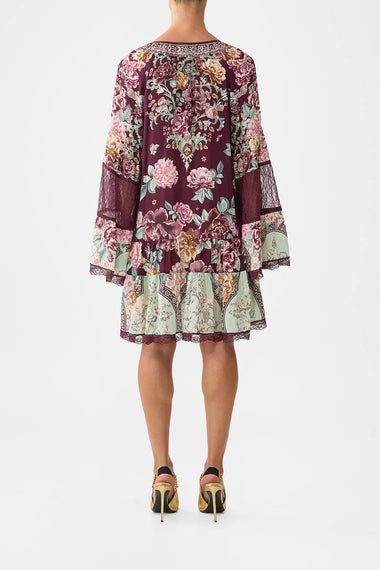 A-line Gathered Panel Dress If These Tiles Could Talk