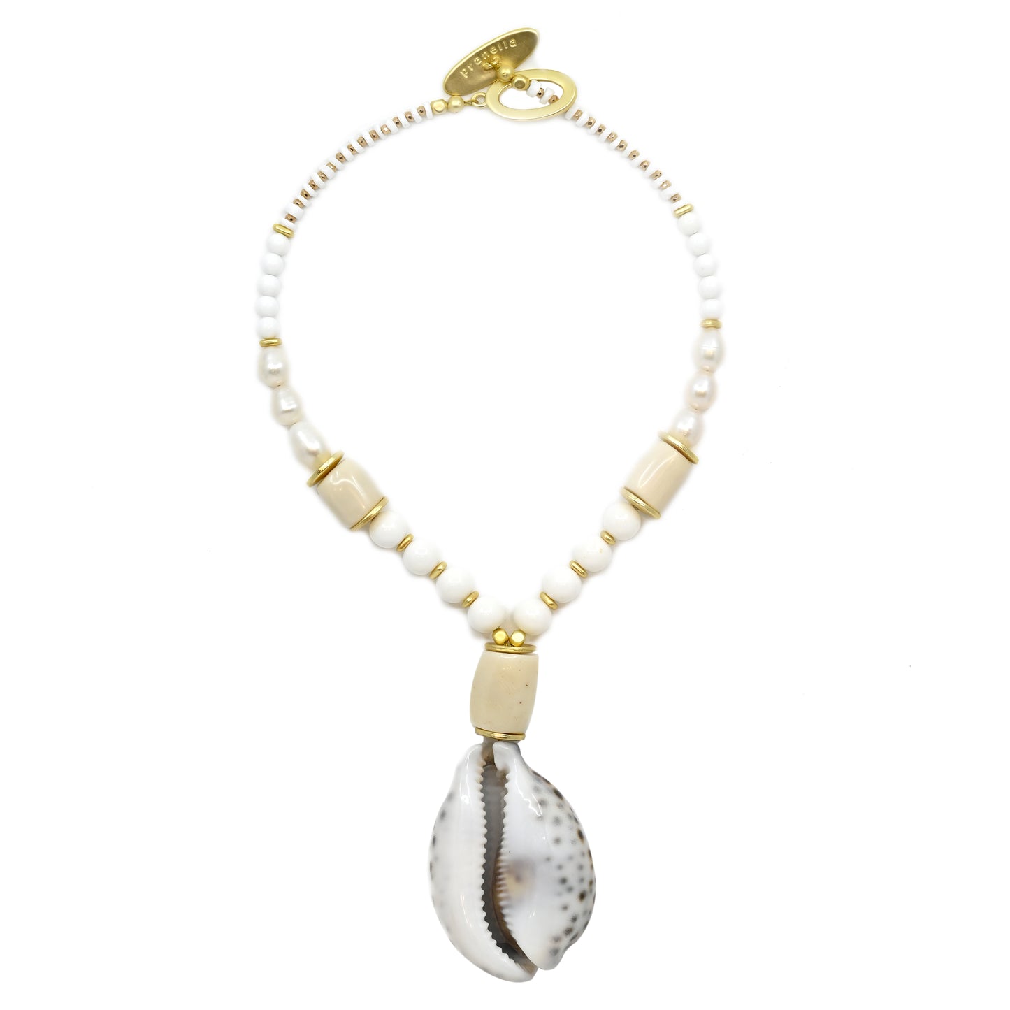 Charela Short Shell Necklace - Necklace