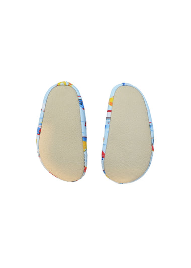 Pool & Beach Shoes Blue Boats - INF - Shoes