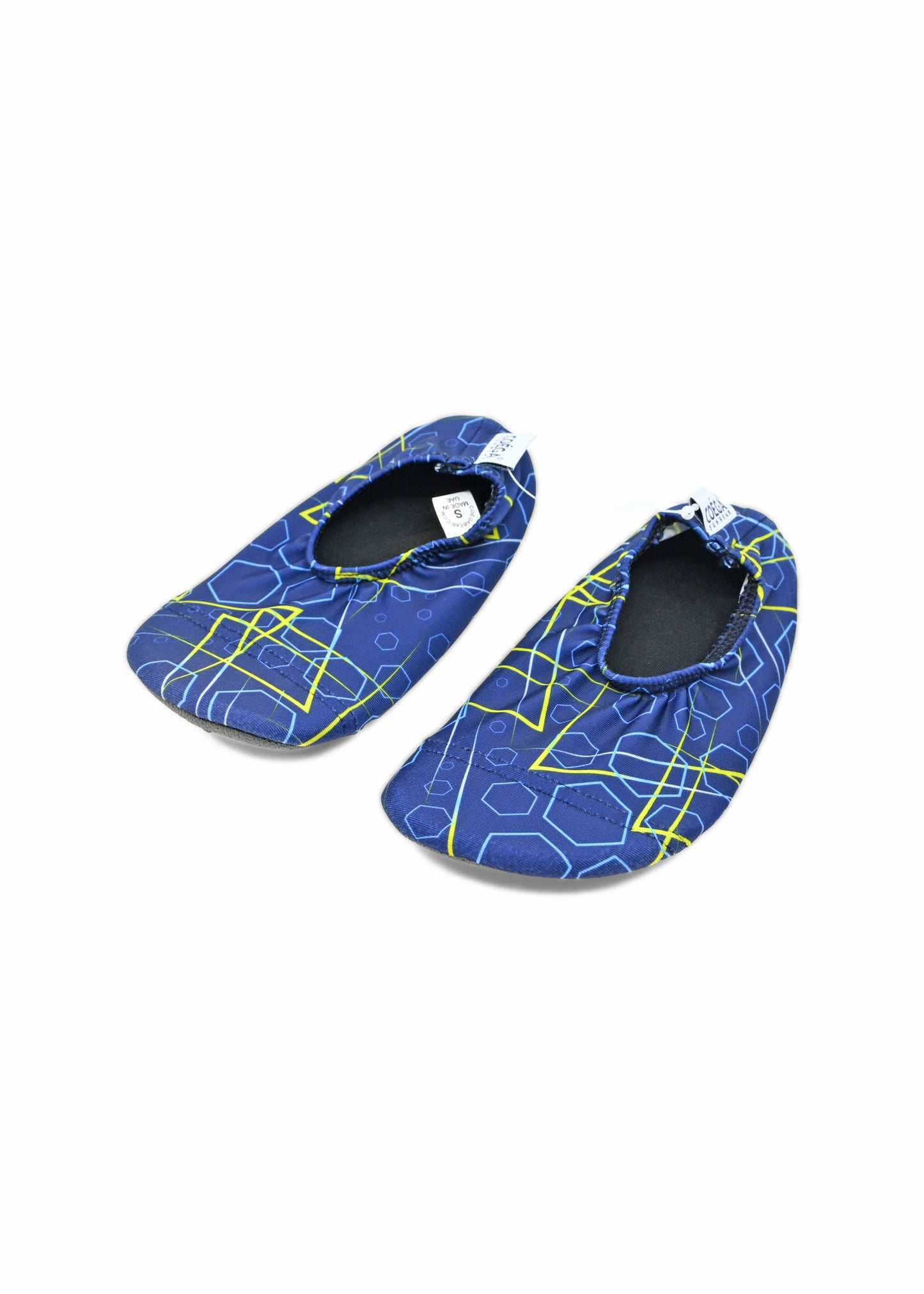 Load image into Gallery viewer, Pool &amp;amp; Beach Shoes Navy Geometric - Shoes
