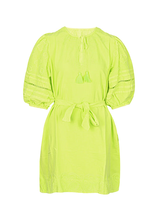 Load image into Gallery viewer, Carla Lemon Yellow Dress - Dress
