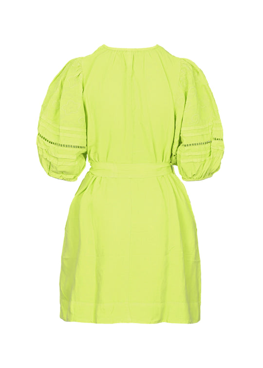 Load image into Gallery viewer, Carla Lemon Yellow Dress - Dress
