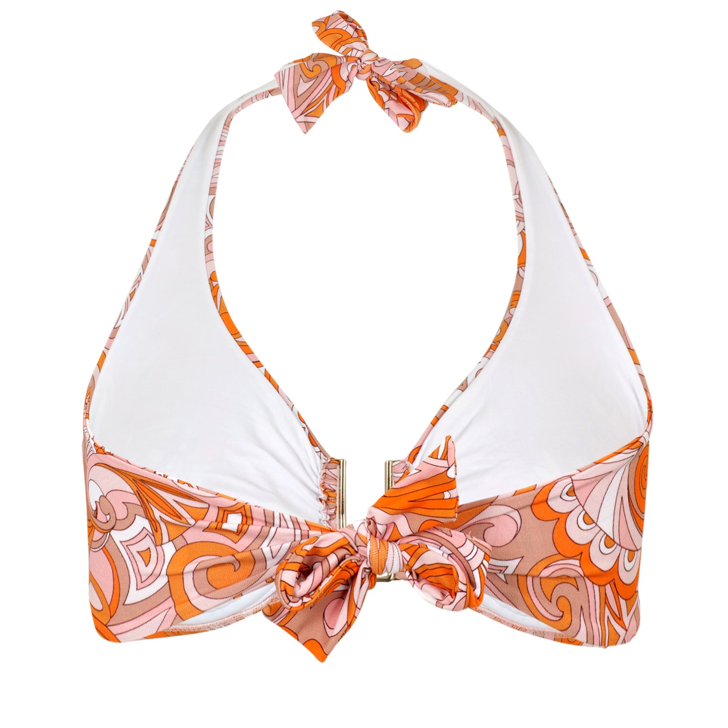 Load image into Gallery viewer, Colombia Bikini Top Mirage Orange - Bikini Top
