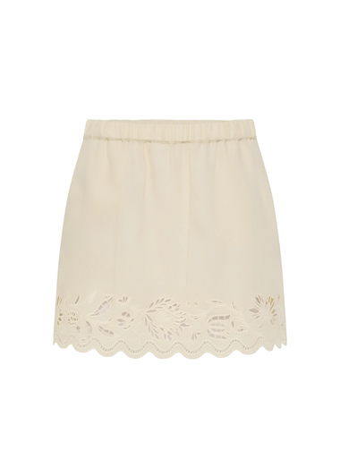 Connie Mini Skirt Serpentine Broderie - Skirt