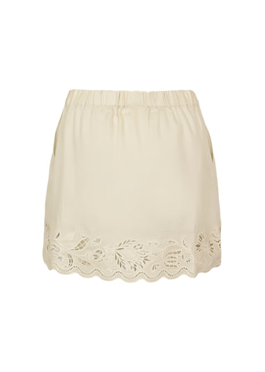 Connie Mini Skirt Serpentine Broderie - Skirt