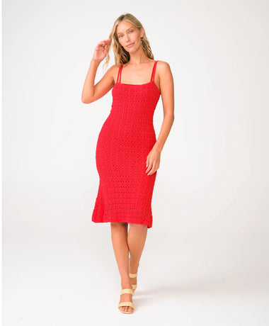 Peggy Dress Cranberry