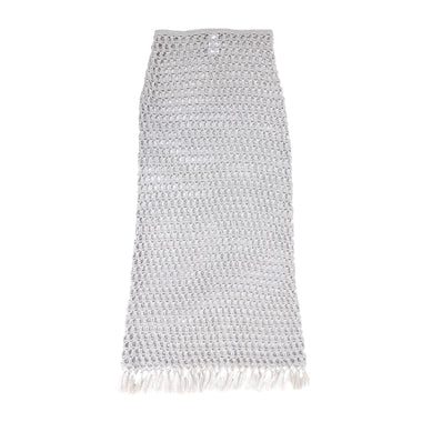 Marysia Crochet Maxi Skirt Silver - Skirt