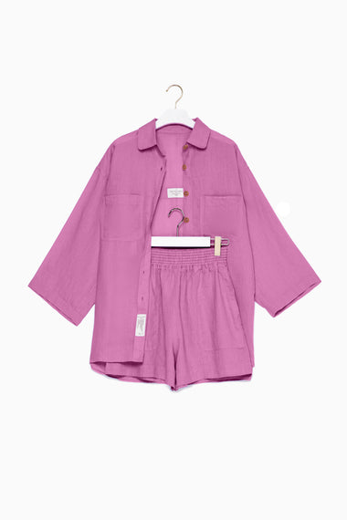 Top And Short Set Lilac - Set