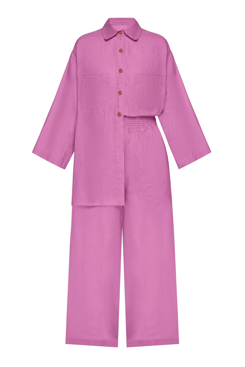 Top And Pants Set Lilac