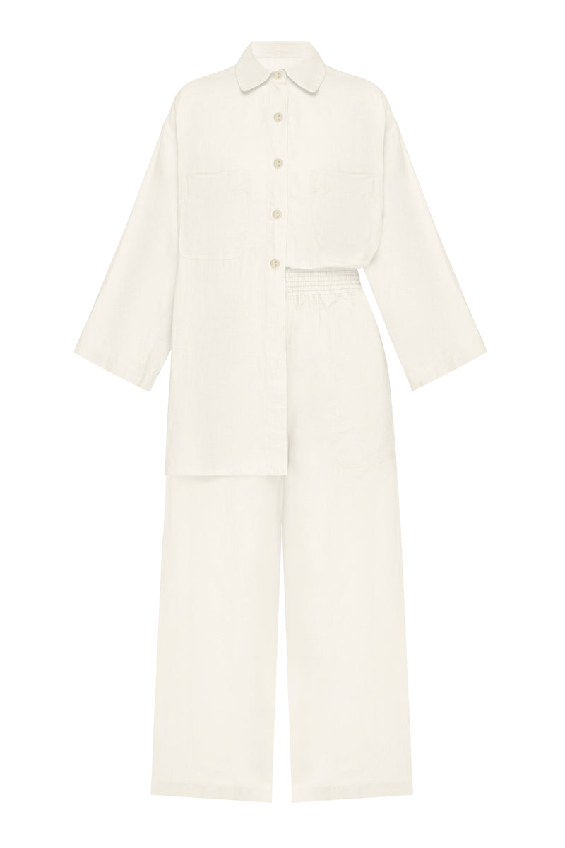 Top And Pants Set Seashell