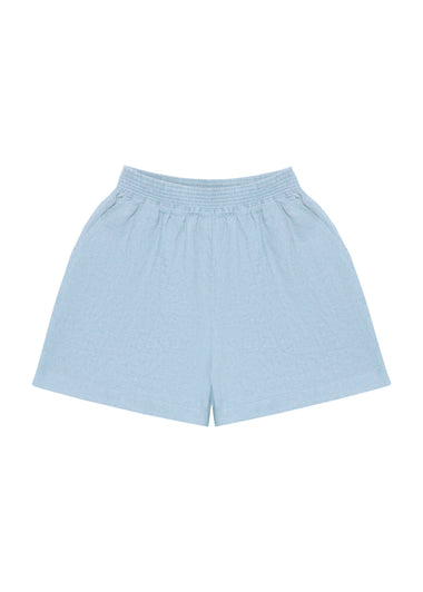 Top And Shorts Set Sky