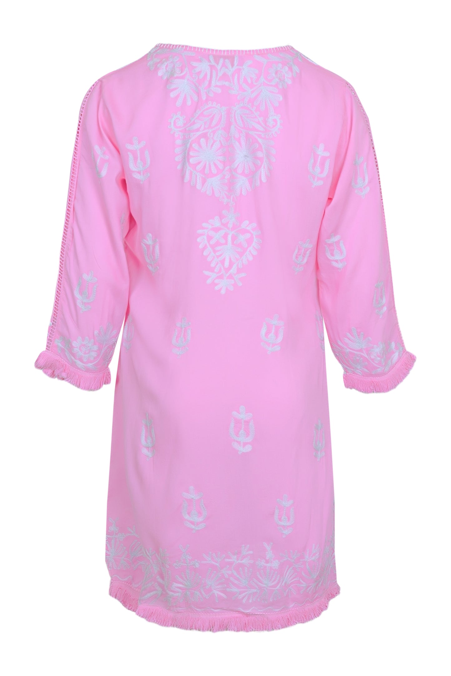 Load image into Gallery viewer, Aggie Mini Dress Pink/Lilac - Dress
