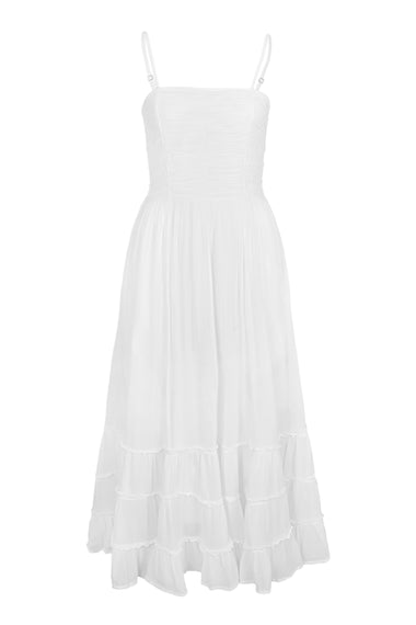 Boheme White Maxi Dress - Dress
