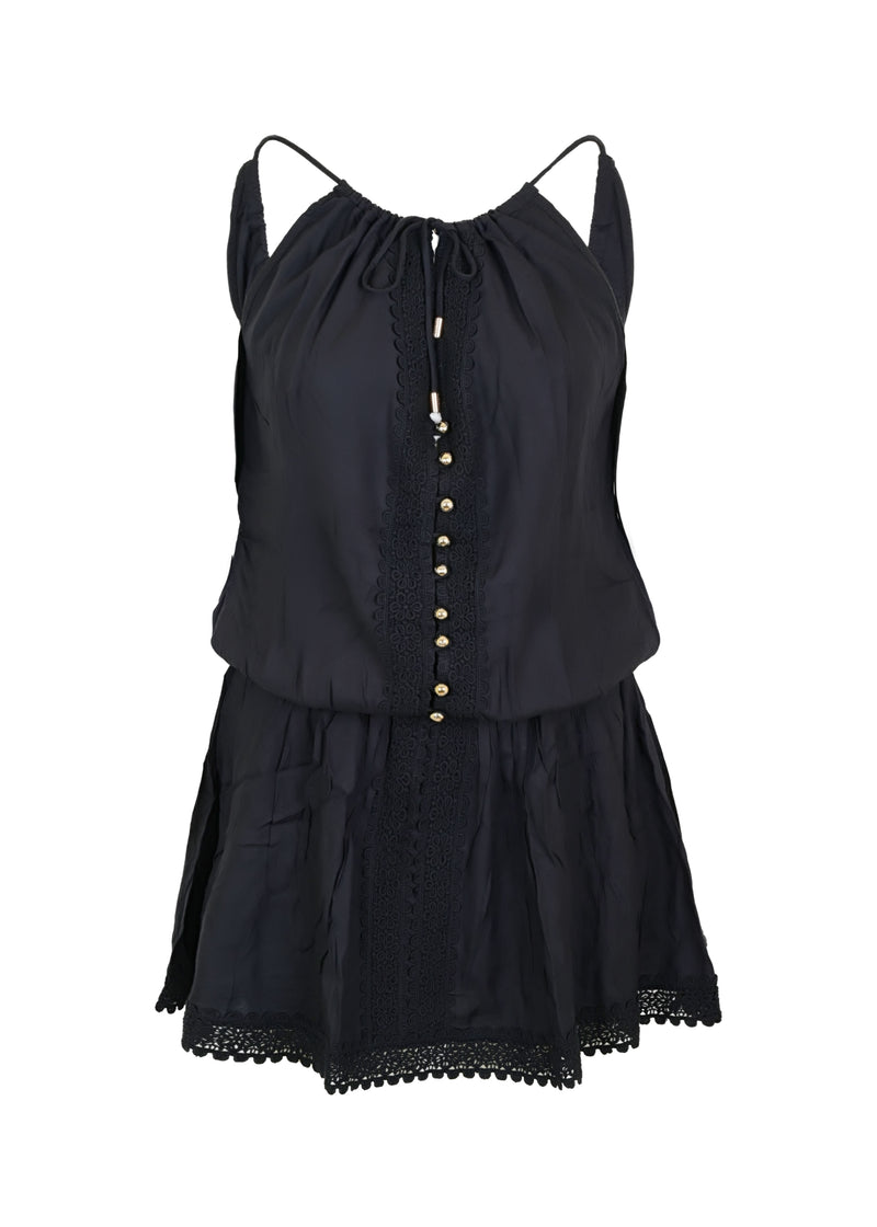 Chelsea Short Dress Black