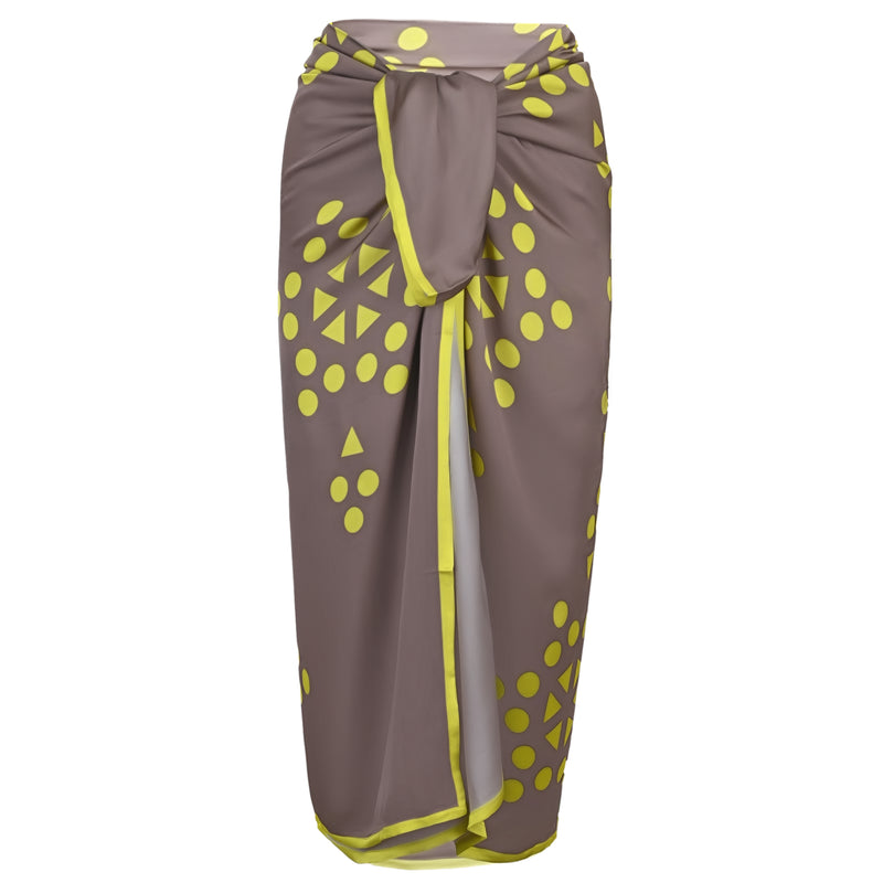 Multicolour Patterned Pareo Coconut