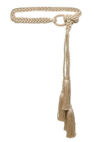 Womens Gold Waist Belt - ONE SIZE - Belt