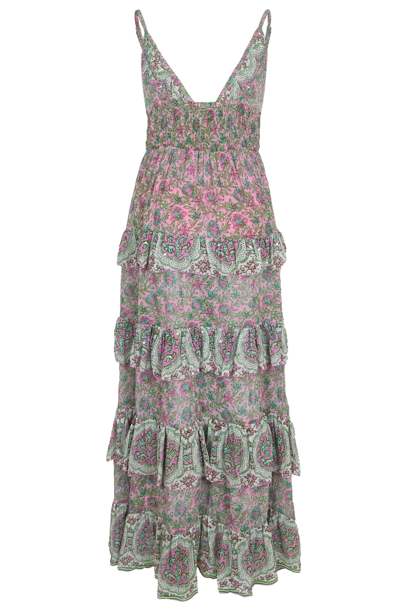 Load image into Gallery viewer, Pamela Long Dress Pink - ONE SIZE - Dress
