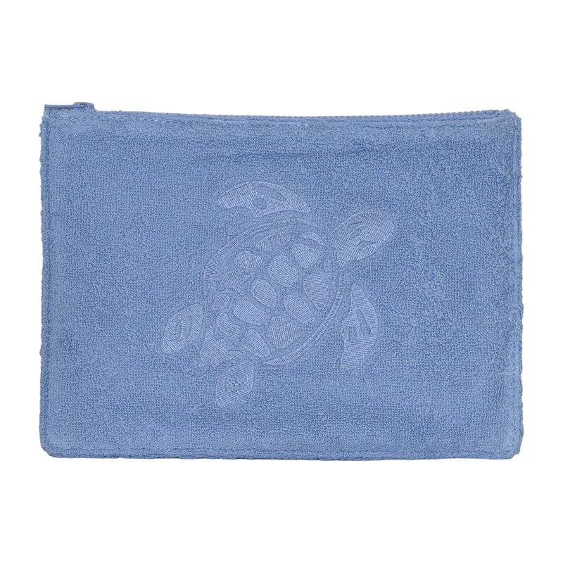 Terry Beach Pouch Navy
