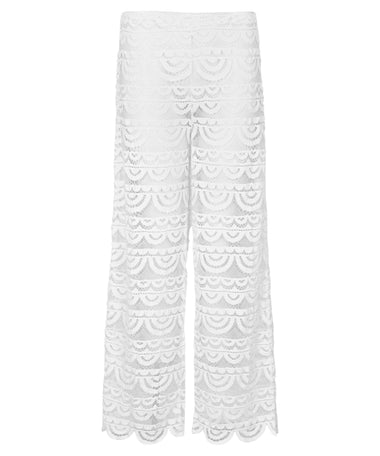 High Waist Lace Pants Water Lily - Bottoms