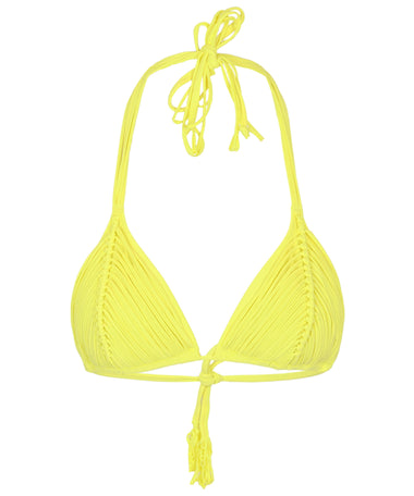 Lemon Drop Isla Triangle Bikini Top - Bikini Top