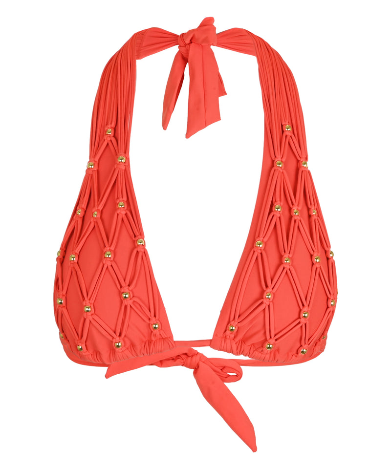 Milos Beaded Brynn Bikini Top