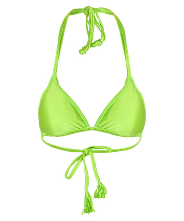 Lime Mila Triangle Bikini Top - Bikini Top
