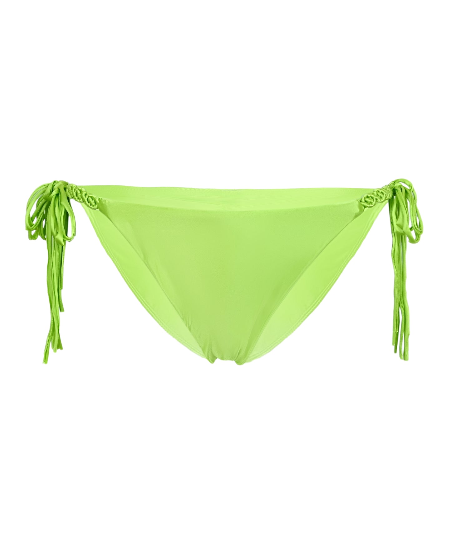 Lime Mila Tie Bikini Bottoms - Bikini Bottom