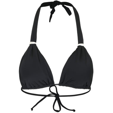 Solid Matte Bia Bikini Top Black - Bikini Top