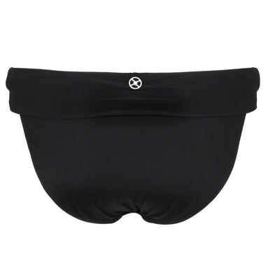 Solid Matte Bia Bikini Bottom Full Black - Bikini Bottom