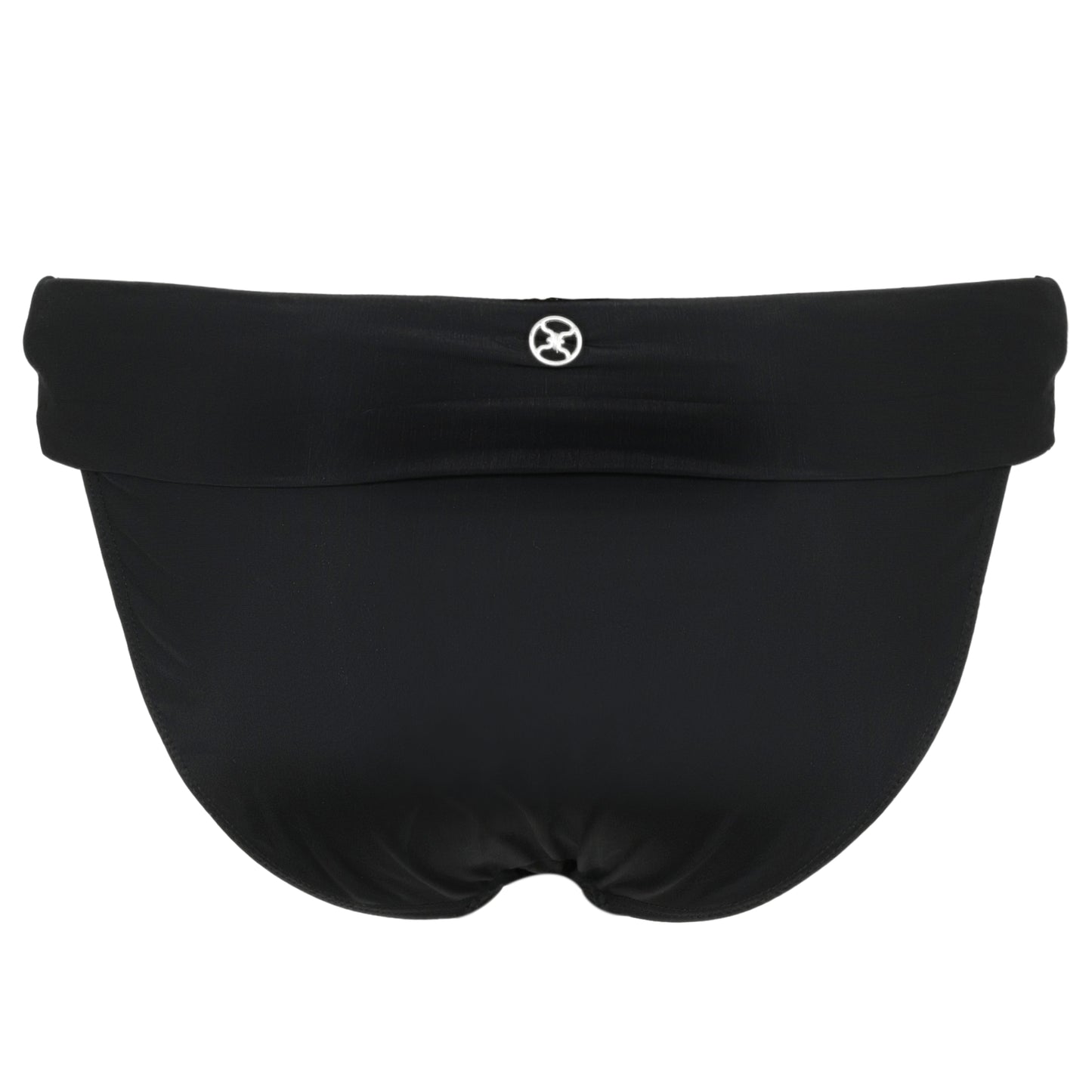 Load image into Gallery viewer, Solid Matte Bia Bikini Bottom Full Black - Bikini Bottom
