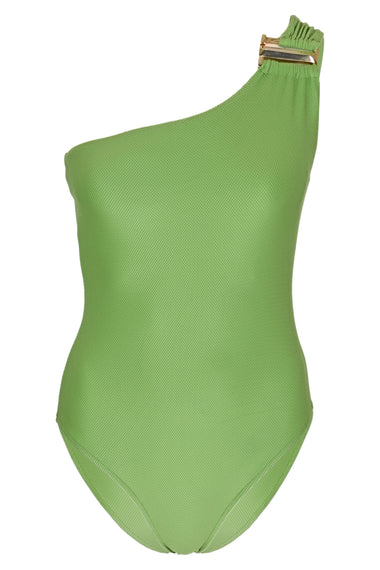 Detailed Shoulder One Piece Matcha - One Piece