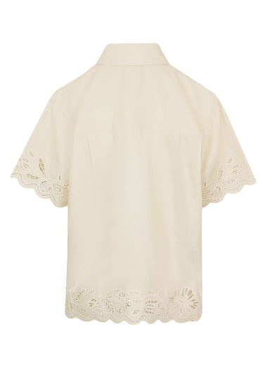 Darcy Shirt Serpentine Broderie - Top