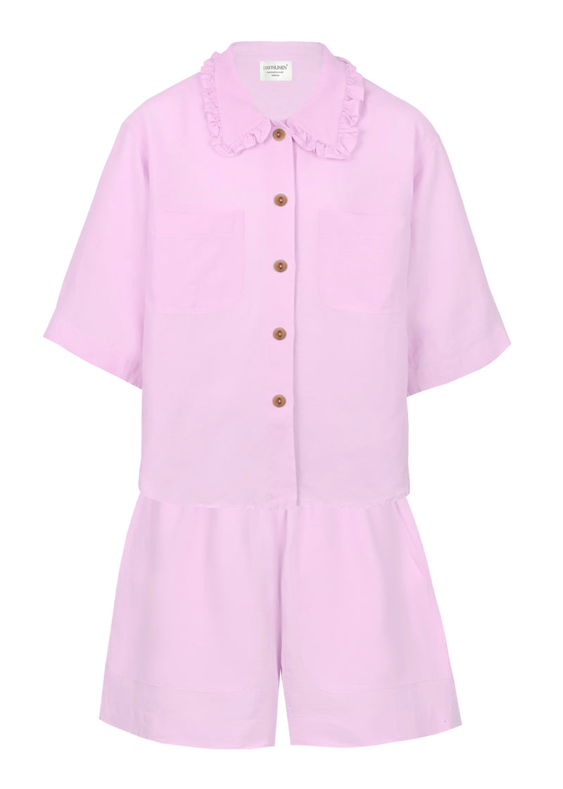 Kids Shorts Set Lupine Purple