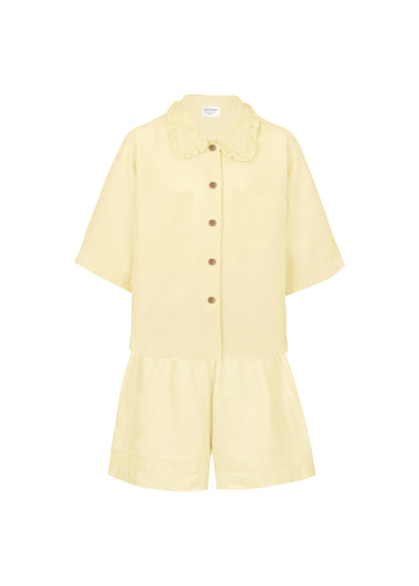 Kids Shorts Set Yellow - Set
